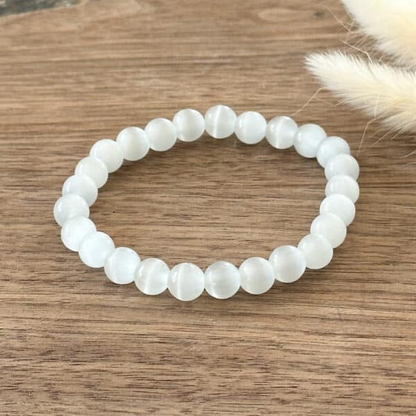 Healing - Selenitt krystall armbånd