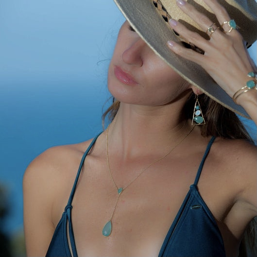 The Crystal Drop Collection - Inner peace halssmykke