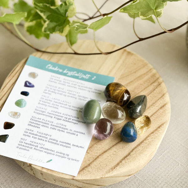 Chakra krystallsett 2