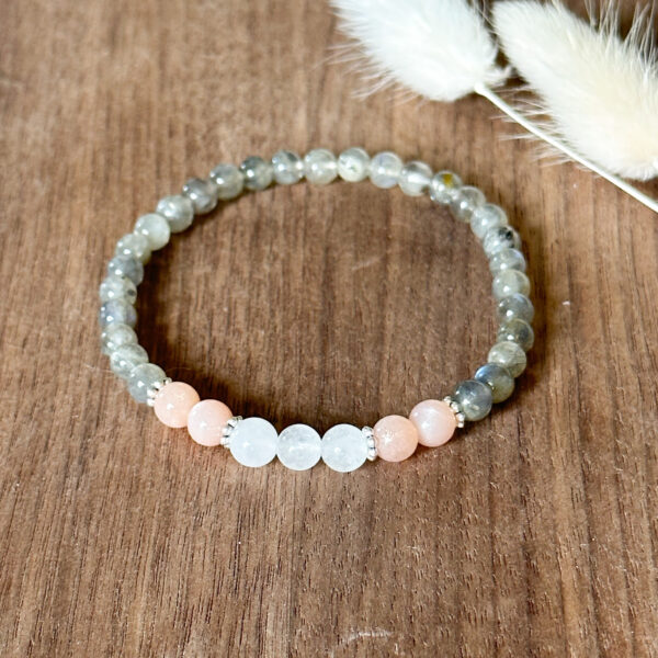I am simply a Goddess  - Labradoritt Krystall armbånd 6mm