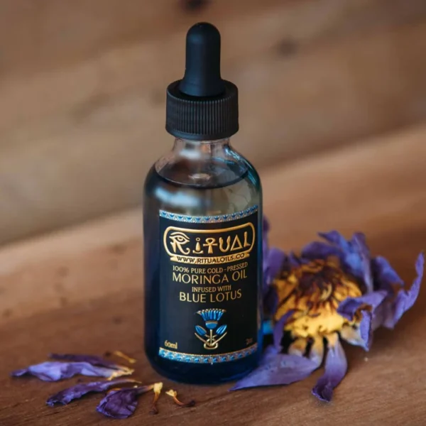 Ritual Moringa Oil infused with Blue Lotus