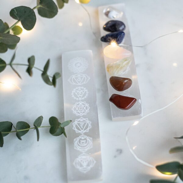 Healing & Charging - Chakra Selenitt stav