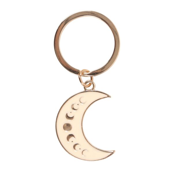Moon phase nøkkelring