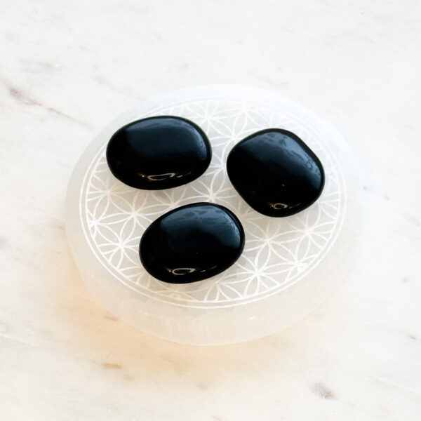 Protection, grounding & growth - Obsidian lommesten